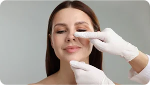 Resultados naturales de rinoseptoplastía en Clínica La Parva, mostrando un perfil facial equilibrado y armónico.